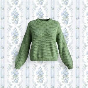Universal Thread Women's Medium Knitted Green Sweater